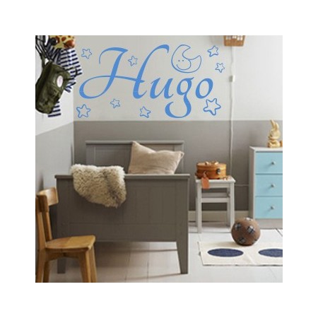 vinilos infantiles nombre Hugo