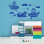 Vinilos de Niños y avioncitos