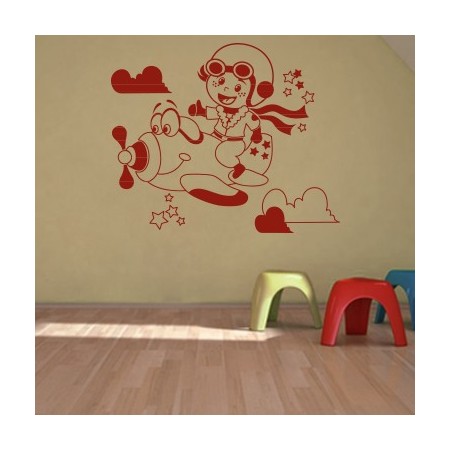 Vinilos de Niño aviador