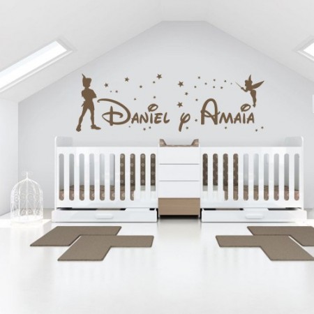 vinilos nombres Daniel y Amaia