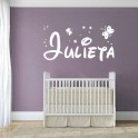 Vinilo nombre Julieta