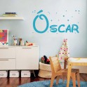 Vinilo nombre Óscar
