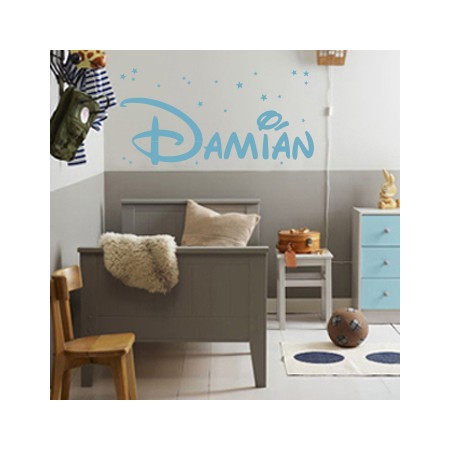 Vinilos paredes nombre Damián
