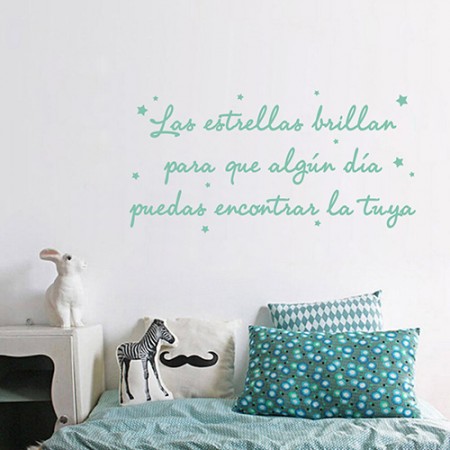 Vinilo frase Encontrar Estrella