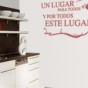 vinilos decorativos texto lugar