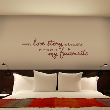 Vinilos frase Love Story