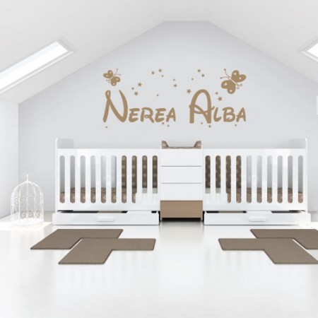 vinilo Nombres Nerea Alba