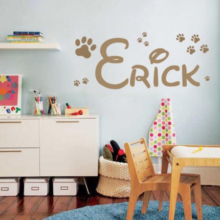 Vinilos nombre Erick