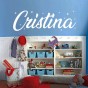 Vinilos nombre Cristina