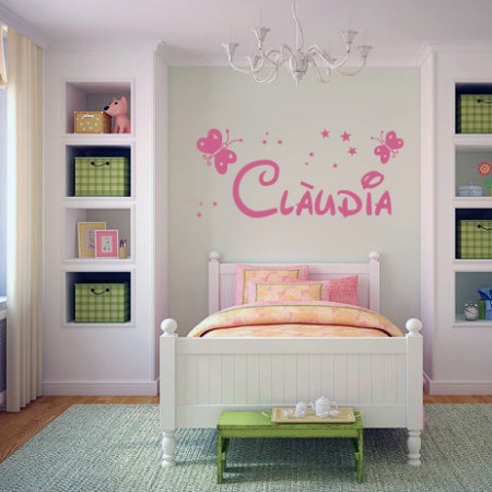 Vinilos Nombre Clàudia