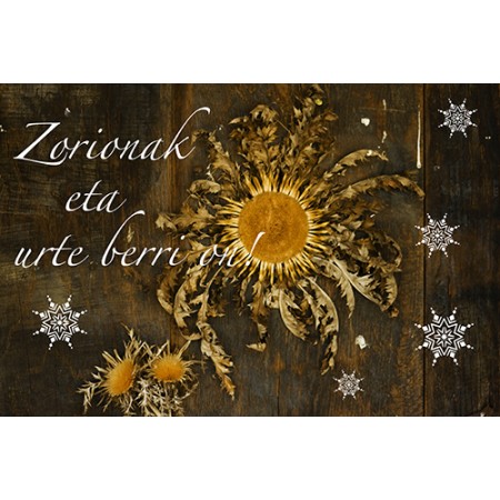 Vinilo Navidad Zorionak