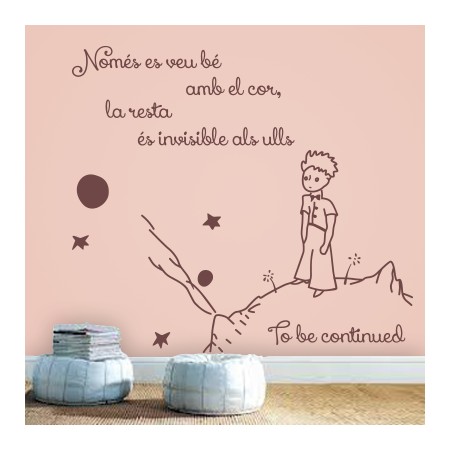 Vinilo Principito en catalán