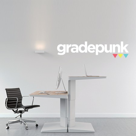 vinilo Logo empresa gradepunk