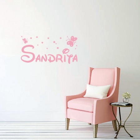 Vinilo nombre Sandrita