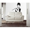 vinilos decorativos Audrey Hepburn