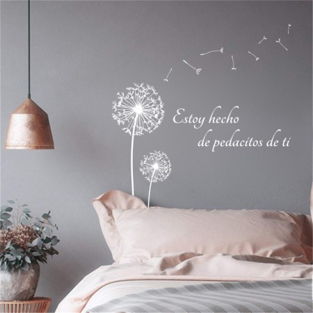 Vinilos Diente de Leon con frase