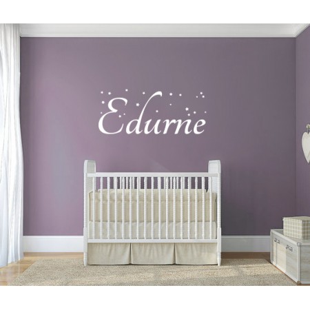 Vinilos nombre Edurne