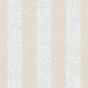 Papel pintado vinílico tela Rafia rayas blanco y beige