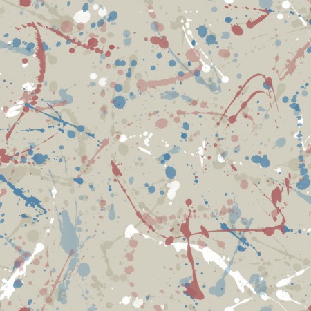 Papeles pintados de Efecto manchas de pintura salpicada fondo gris