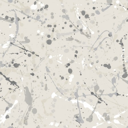 Papeles pintados de Efecto manchas de pintura salpicada tonos grises