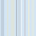 Papeles pintados de Diseño de rayas de diferentes grosores tonos azules