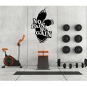 Vinilo No Pain No Gain saco boxeo