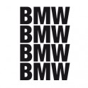 vinilos decorativos letras BMW