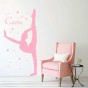Vinilos decorativo Carla Gimnasta