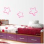 vinilos decorativos 3 estrellas infantiles