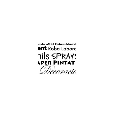 vinilos decorativos textos cristales