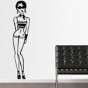 vinilos decorativos Dibujo Chica