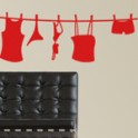 vinilos decorativos Ropa tendida