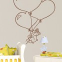 vinilos decorativos Osito en Globos corazones