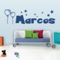 vinilos decorativos Nombre Marcos
