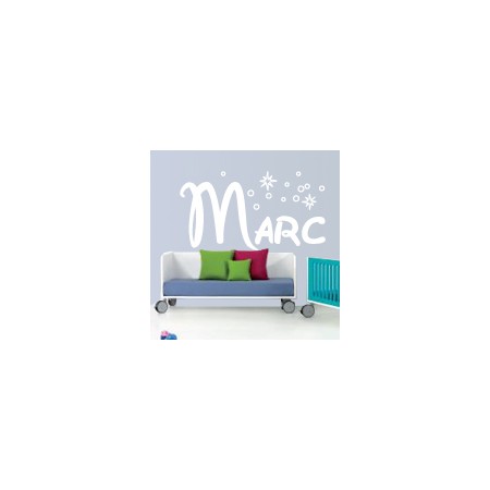 vinilos decorativos Nombres Marc