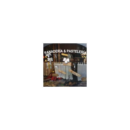 vinilos decorativos escaparates Panadería & Pastelería