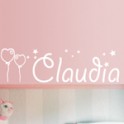 Vinilos infantiles Nombres - Claudia