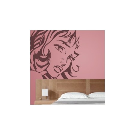 vinilos decorativos Chica Pop