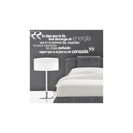 vinilos decorativos Texto Canción