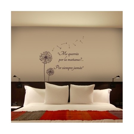 vinilos Diente de Leon - Abuelitos con texto