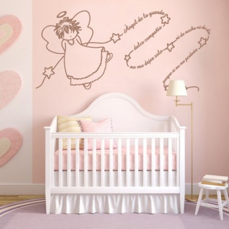 vinilos infantiles Ángel de la Guarda