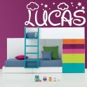 vinilos decorativos Nombre Lucas