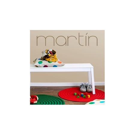 vinilos nombre Martín II