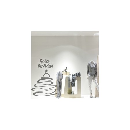 vinilos decorativos Arbol Navidad