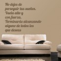 Vinilos texto Sueños