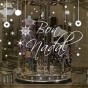 Vinilos escaparates Bon Nadal 