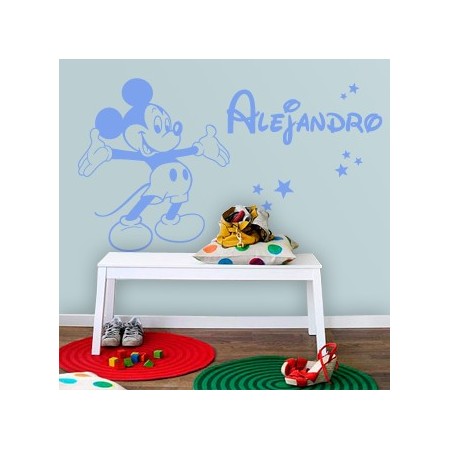 Vinilos decorativos con Nombre Alejandro