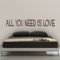 vinilos decorativos All You Need Is Love