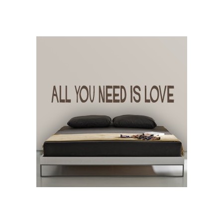 vinilos decorativos All You Need Is Love