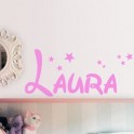 Vinilos decorativos Nombre Laura